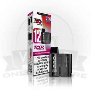 Red Sour Raspberry IVG Pro 12 Pods