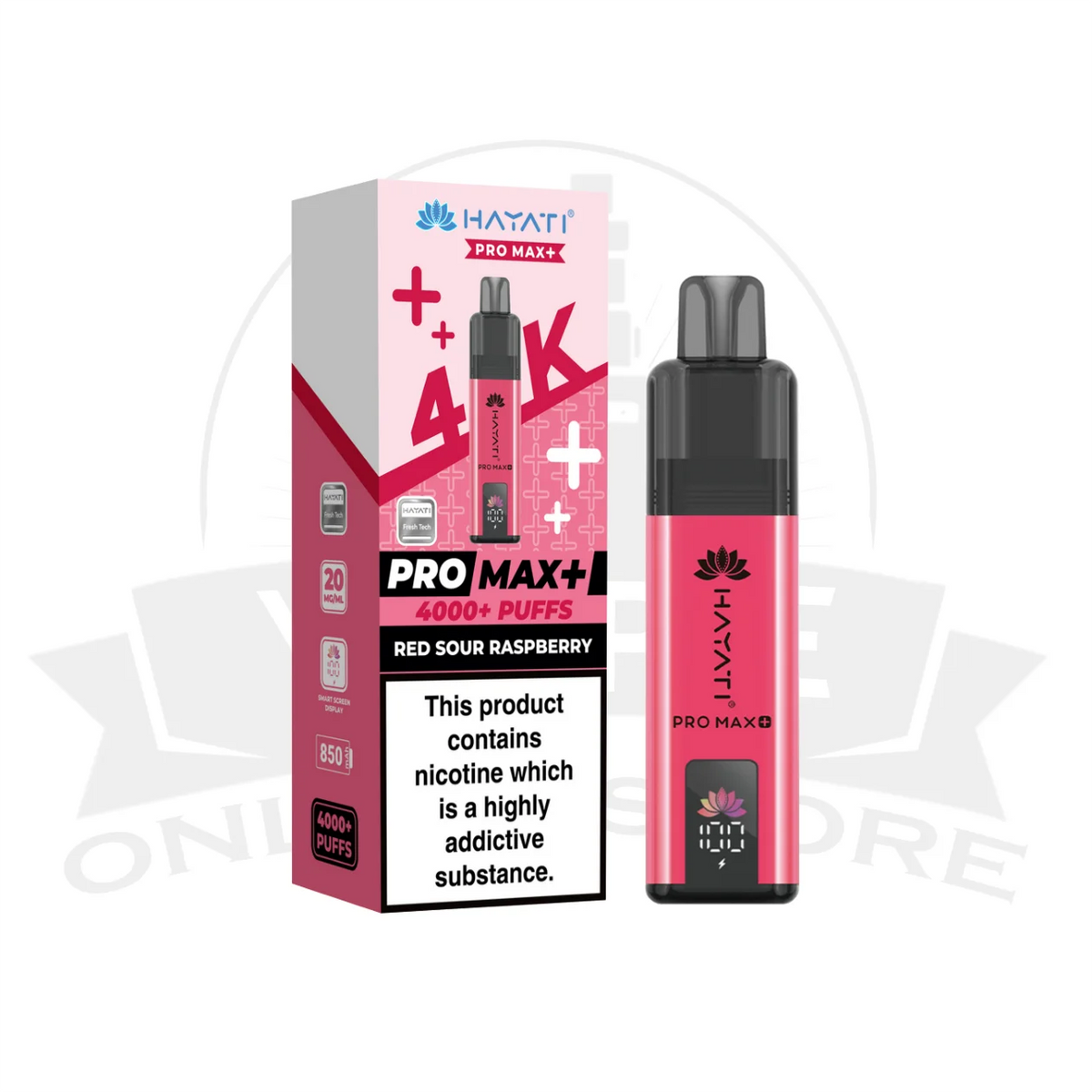 Hayati Pro Max Plus 4000 Prefilled Pod Kit