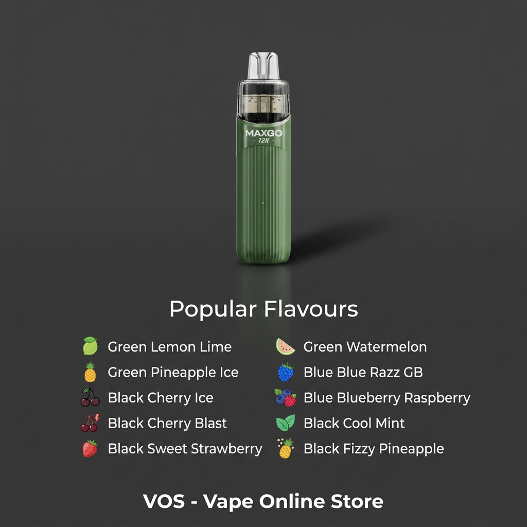 Relx Maxgo 12k Puff Vape | Clearance Price £5.49