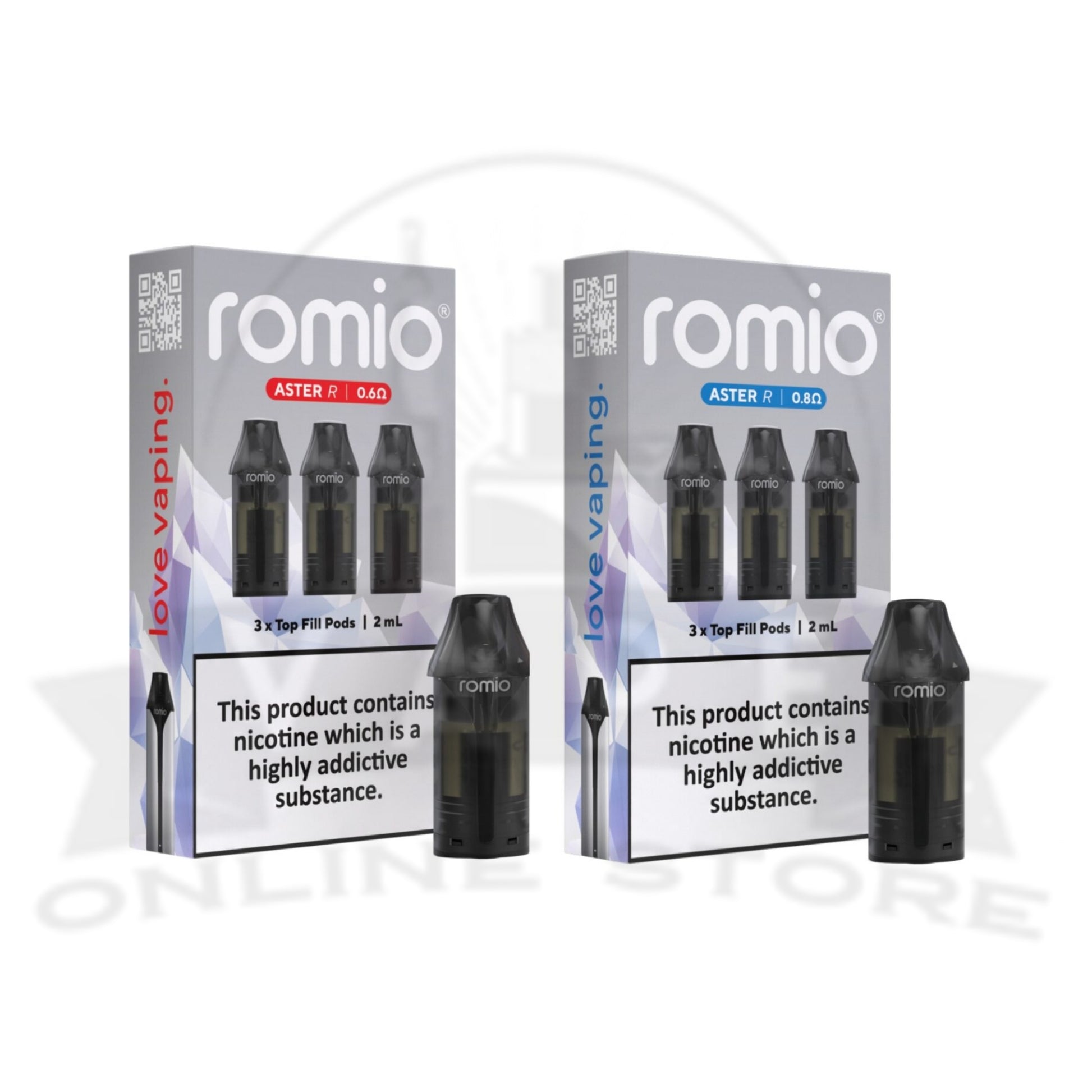 Romio Aster R Replacement Pods