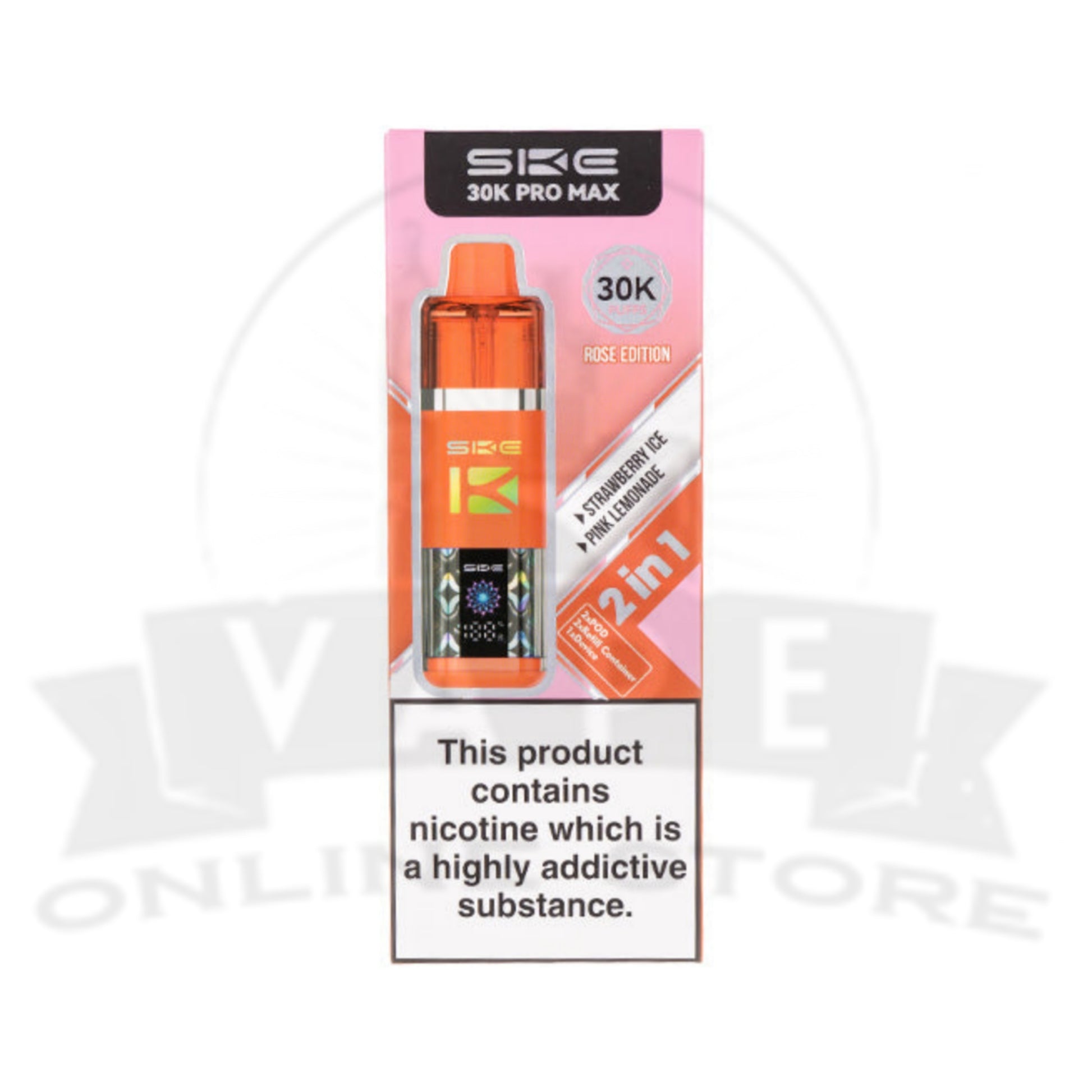 SKE 30k Pro Max 2 In 1 Flavour Vape Kit