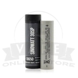SINOWATT 30SP 18650 3000mAh 15A Rechargeable Battery