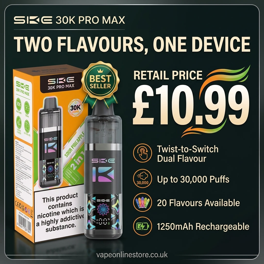 SKE 30k Pro Max 2 In 1 Flavour Vape Kit
