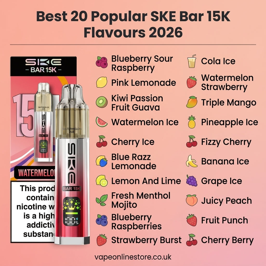 SKE Bar 15K Prefilled Pod Kit