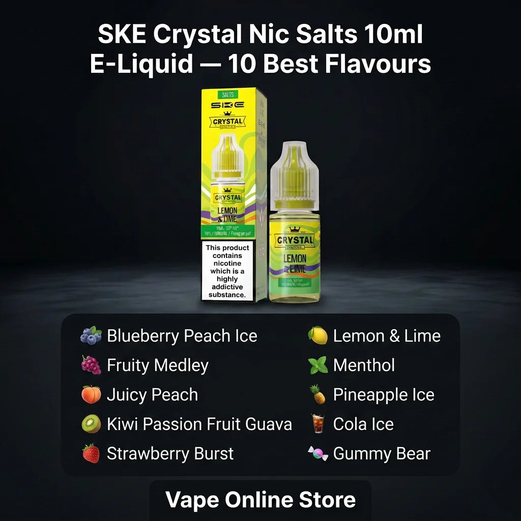 SKE Crystal Nic Salts 10ml E-Liquid
