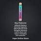 SKE Crystal Plus Prefilled Vape Pod Kit Key features
