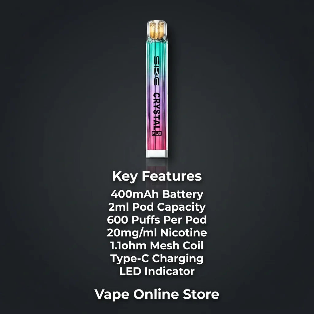 SKE Crystal Plus Prefilled Vape Pod Kit