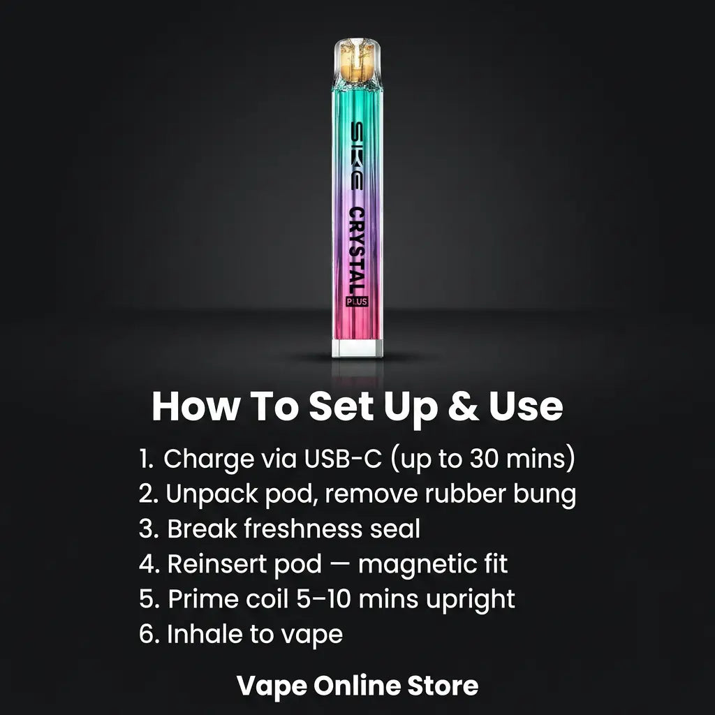 SKE Crystal Plus Prefilled Vape Pod Kit