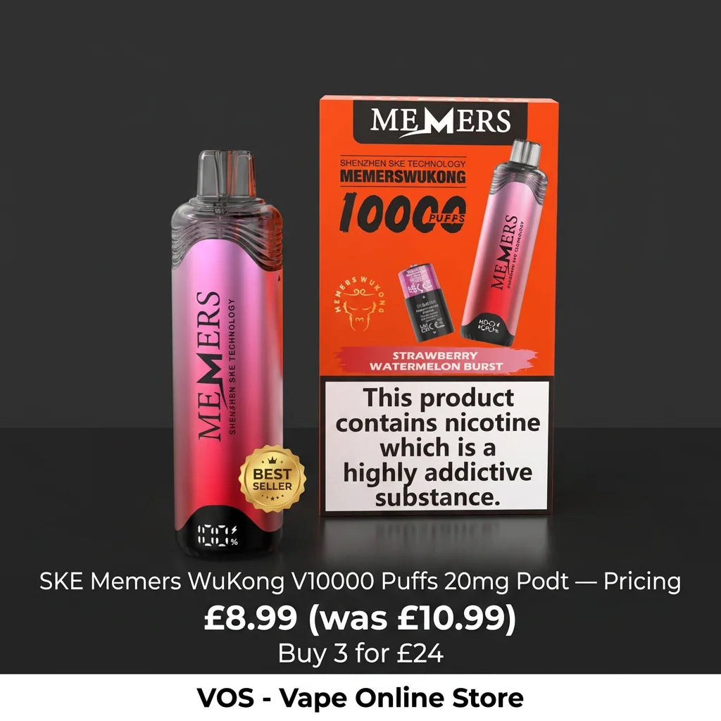 Memers WuKong V10000 Puffs 20mg Pod Kit | Memers Vape