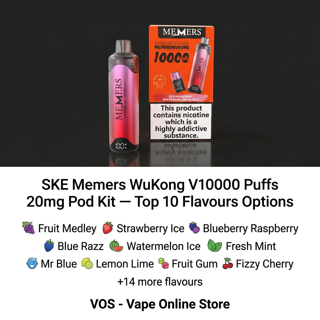 Memers WuKong V10000 Puffs 20mg Pod Kit | Memers Vape