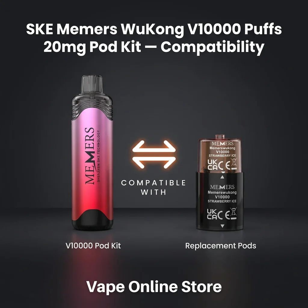 Memers WuKong V10000 Puffs 20mg Pod Kit | Memers Vape
