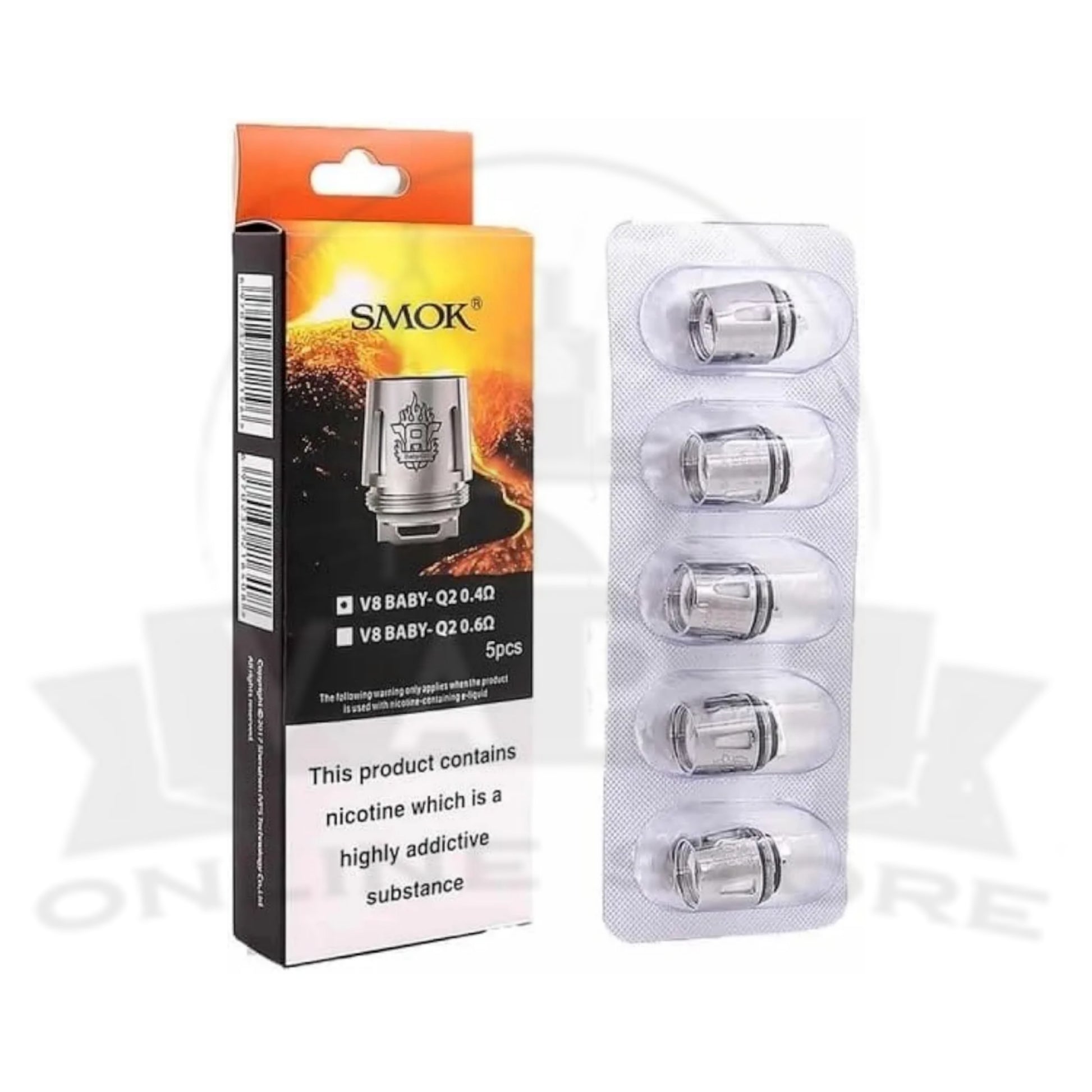 SMOK TFV8 Baby-Q2 Replacement Coils | Pack Of 5