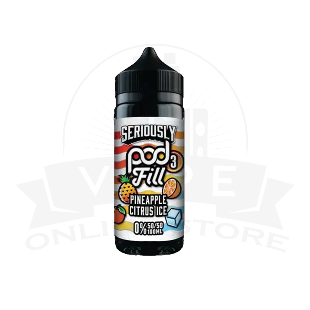 Seriously Pod Fill 3 100ml 50/50 E-Liquid | VOS