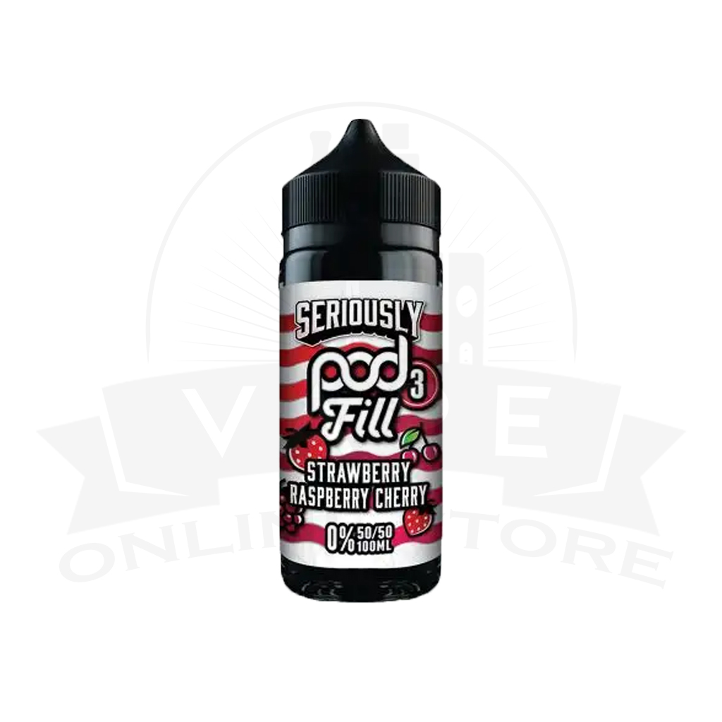 Seriously Pod Fill 3 100ml 50/50 E-Liquid | VOS