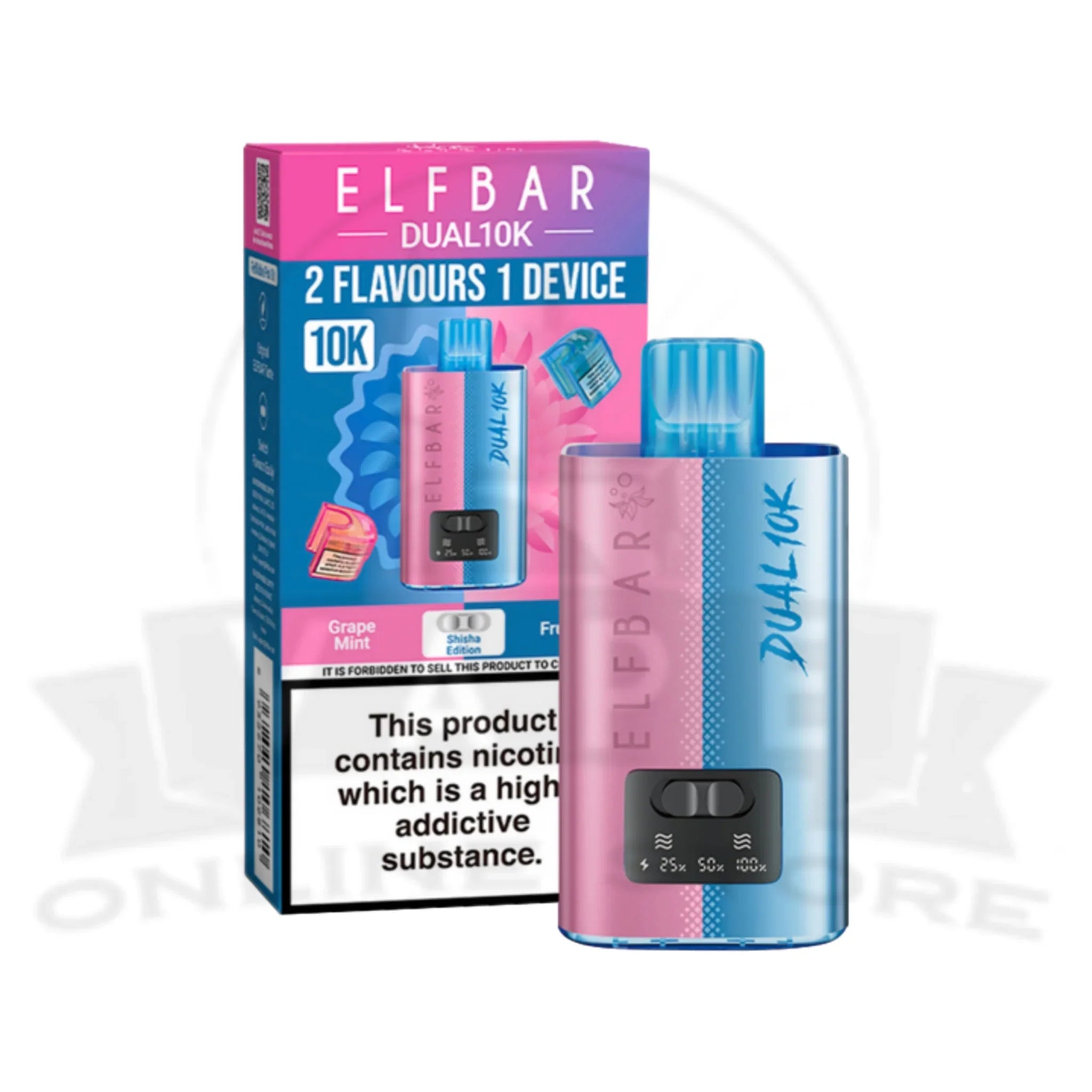 Shisha Edition Elf Bar Dual 10K Puffs Pod Kit