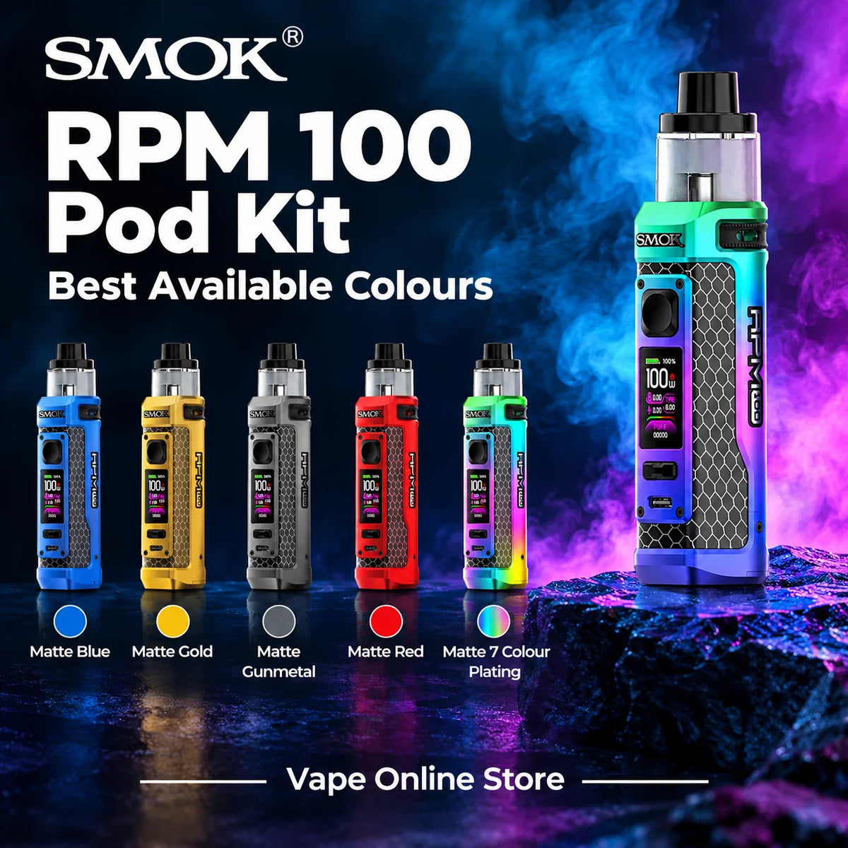 Smok RPM 100 Vape Kit