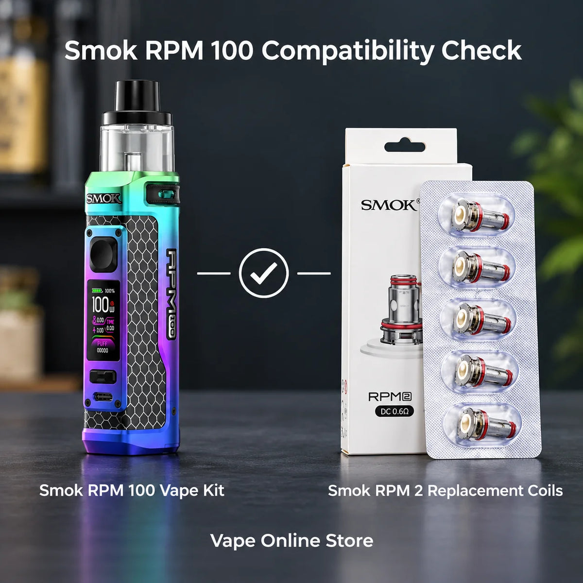 Smok RPM 100 Vape Kit