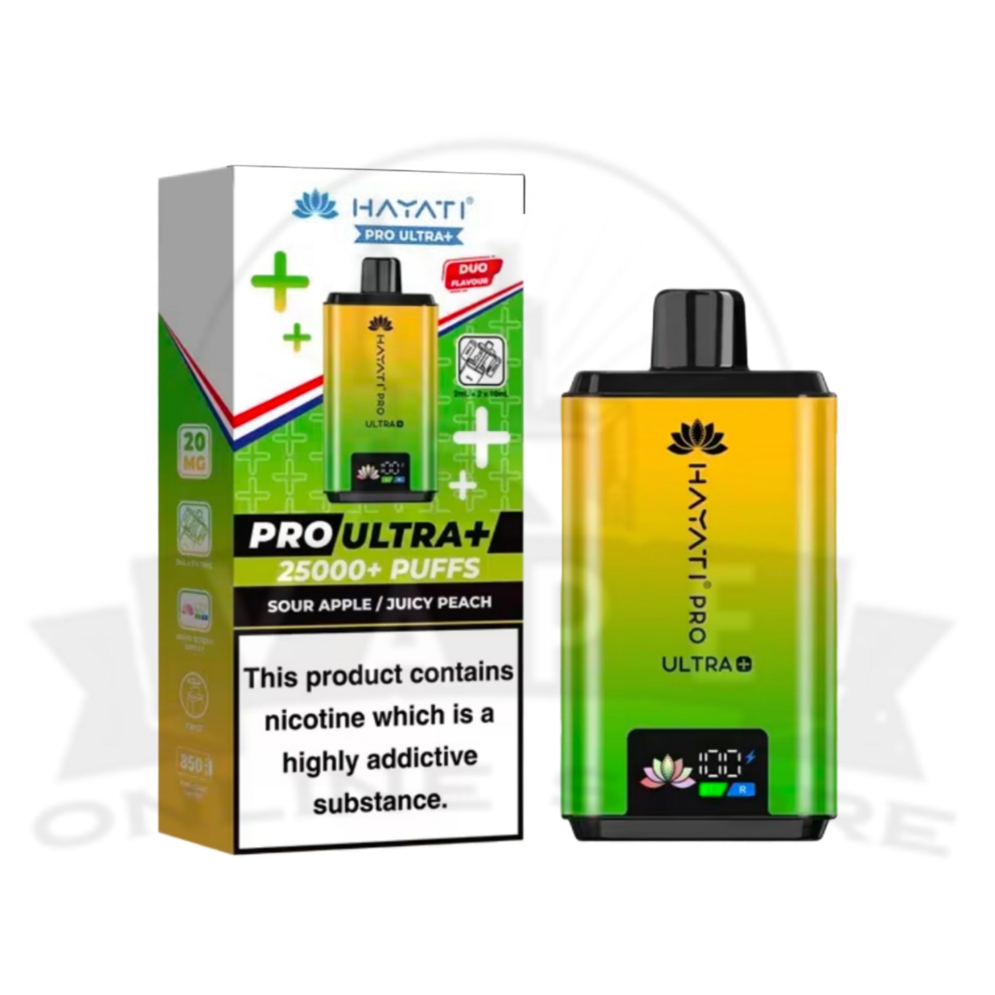 BOX OF 10 Hayati Pro Ultra Plus 25000 Puffs Pod Vape Kit