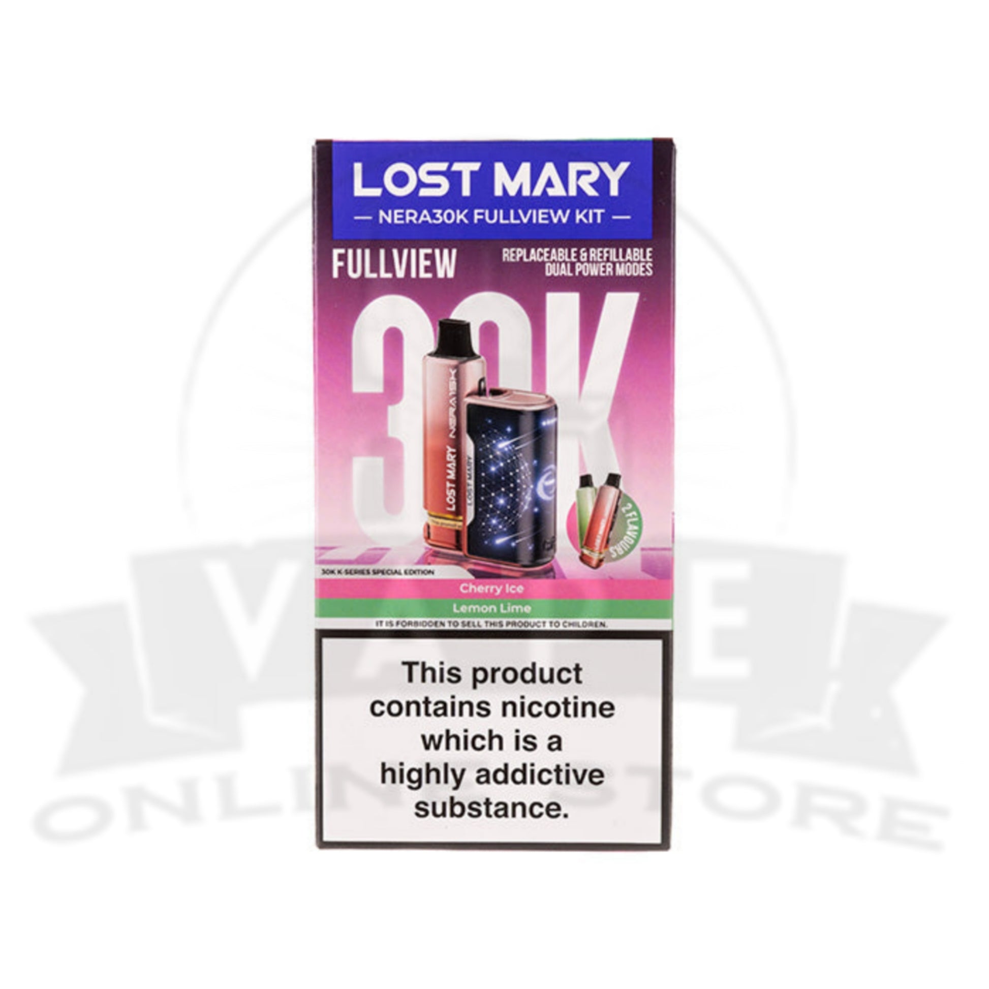 Buy Lost Mary Nera 30K Fullview Pod Kit | VOS Buy Lost Mary Nera 30K Fullview Pod Kit | VOS