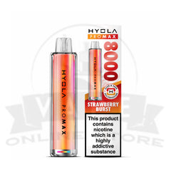 Strawberry Burst Hyola Pro Max 8000 Prefilled Pod Kit