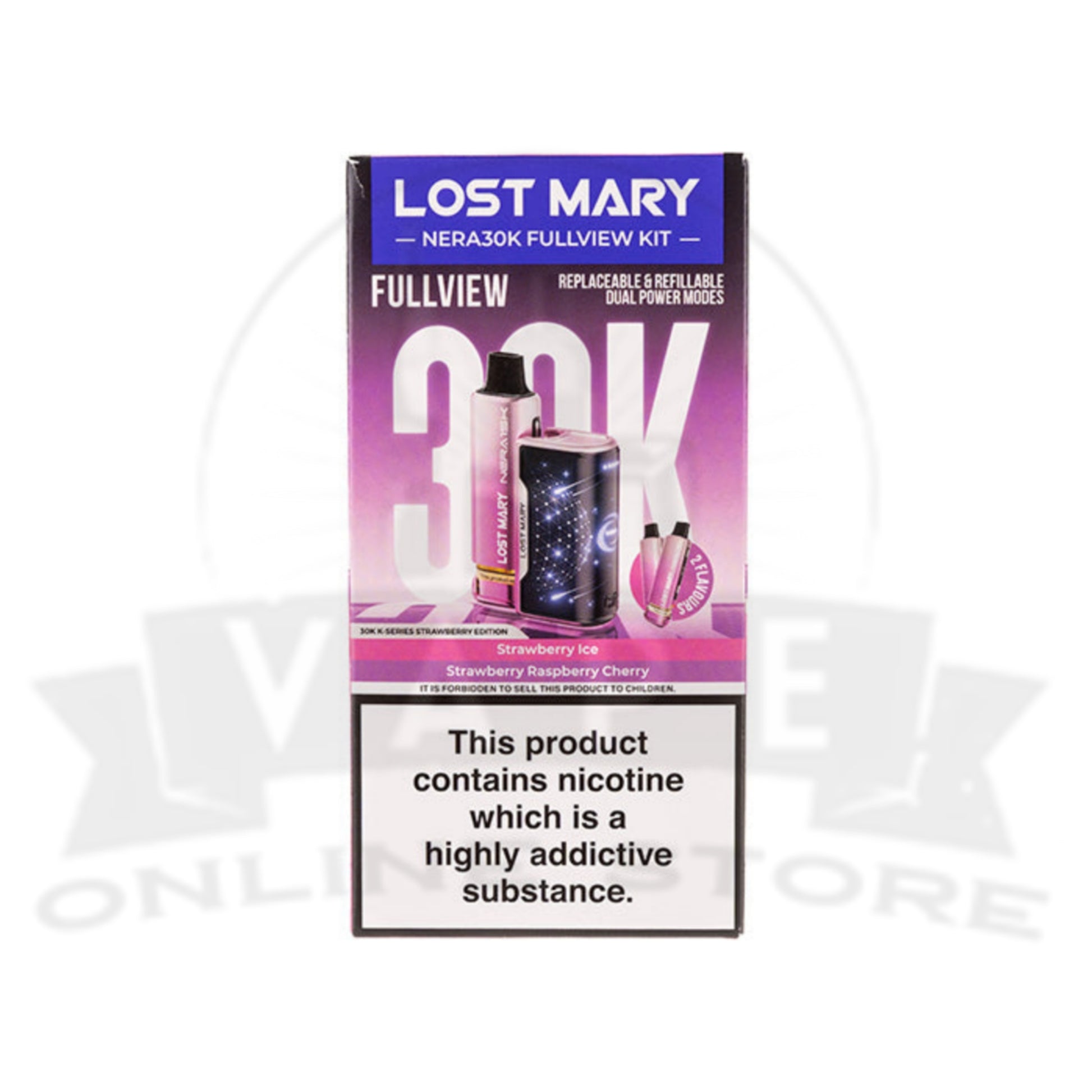 Lost Mary Nera 30K Fullview Pod Kit