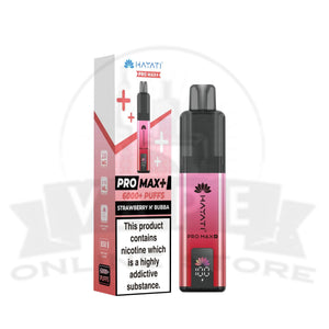 Strawberry H'Bubba Hayati Pro Max Plus 6000 Puffs Pod Kit