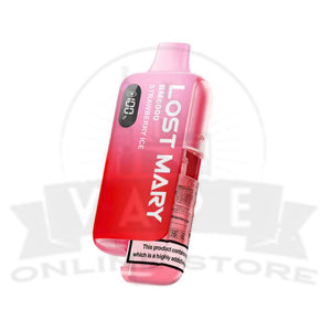Strawberry Ice Lost Mary BM6000 Prefilled Pod Vape Kit | Must Try