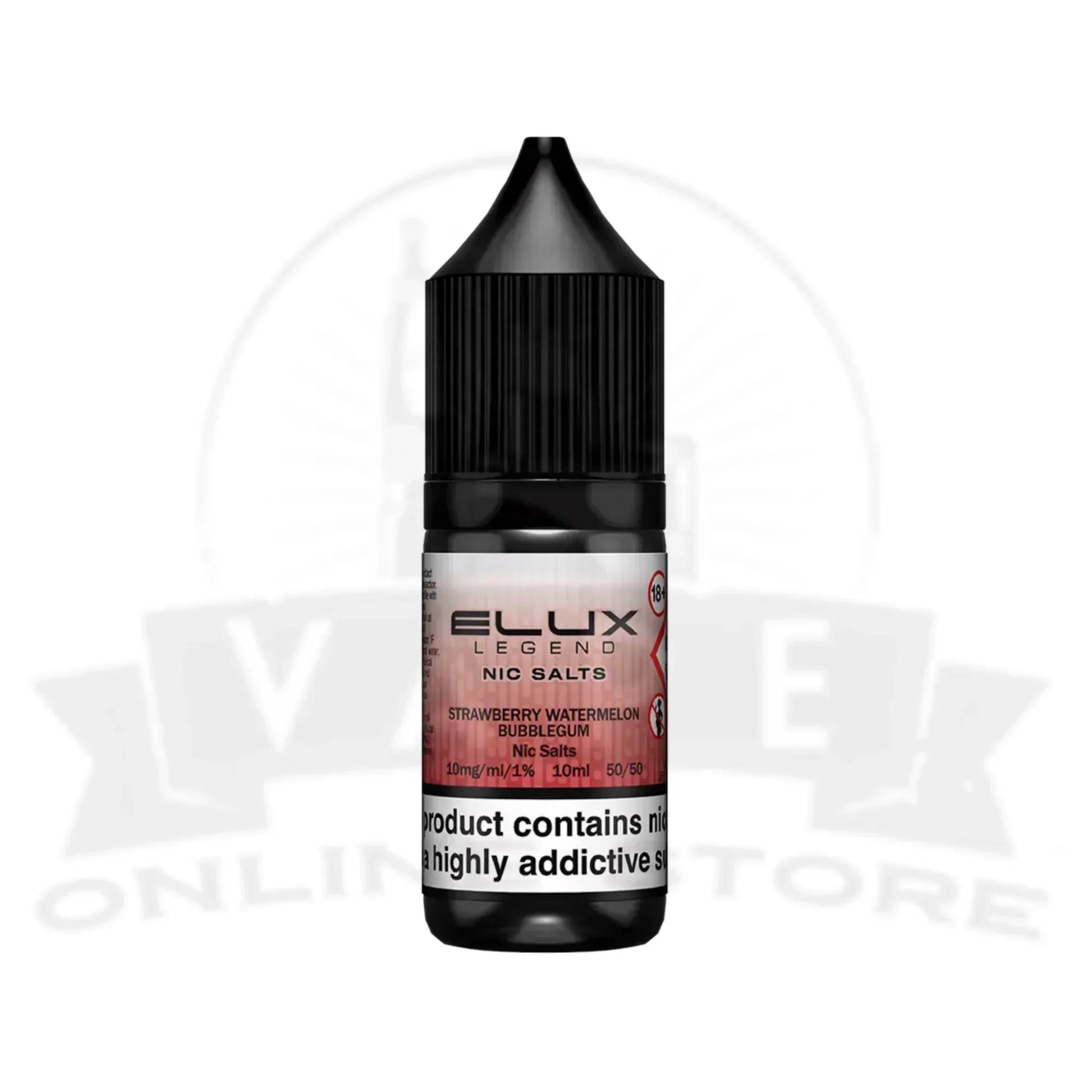 Strawberry Watermelon Bubblegum Elux Legend 10ml Nic Salt