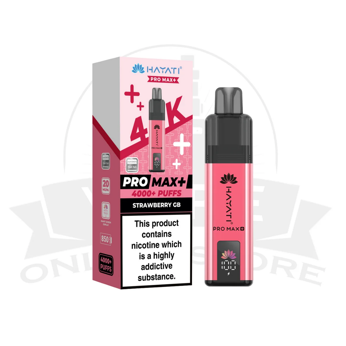 Hayati Pro Max Plus 4000 Prefilled Pod Kit