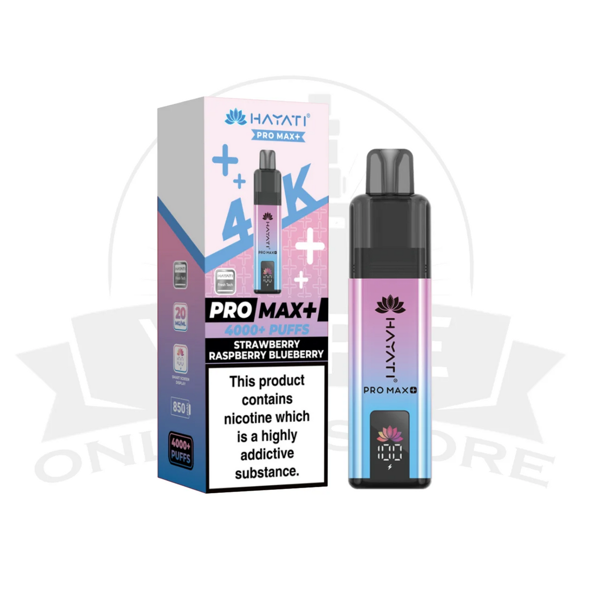Hayati Pro Max Plus 4000 Prefilled Pod Kit