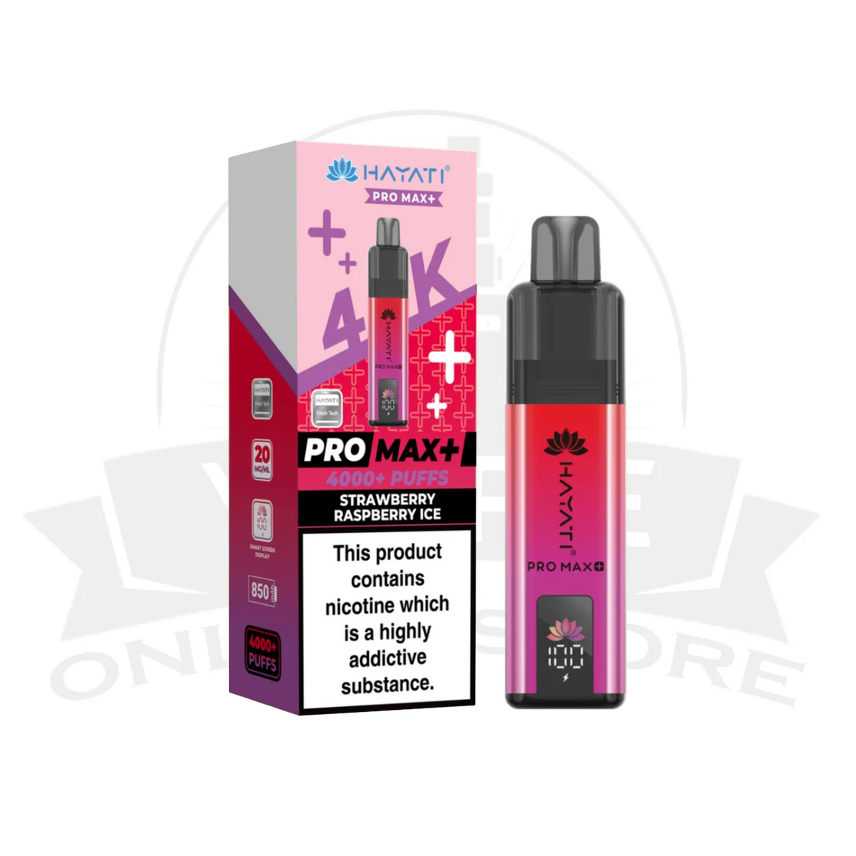 Hayati Pro Max Plus 4000 Prefilled Pod Kit