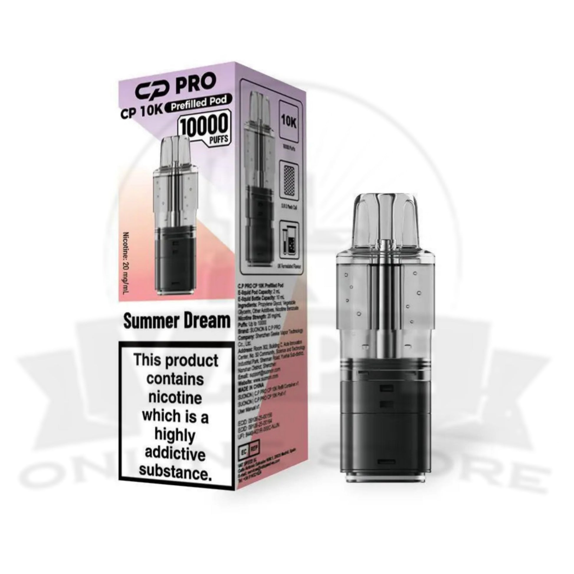 Official Crystal Pro CP 10k Pods | Any 3 For £12 Deal