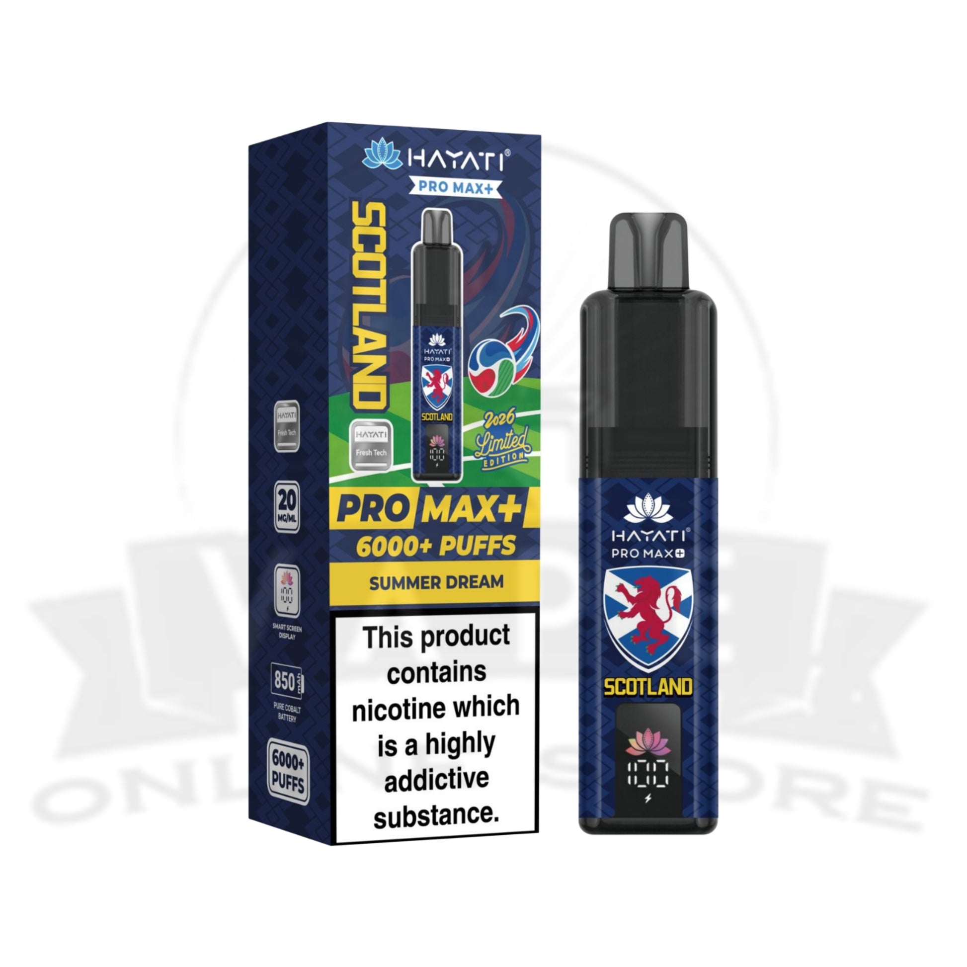 Hayati Pro Max Plus 6000 Prefilled Pod Kit