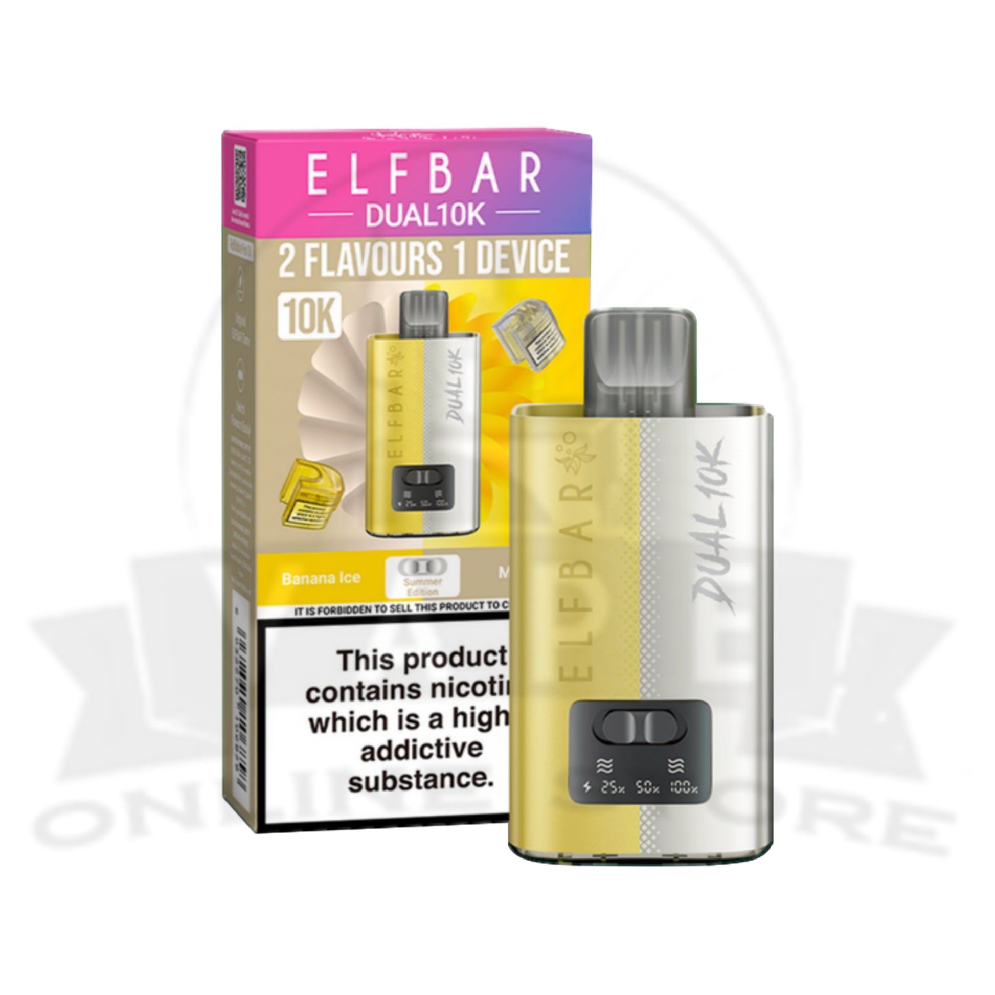 Summer Edition Elf Bar Dual 10K Puffs Disposable Pod Kit