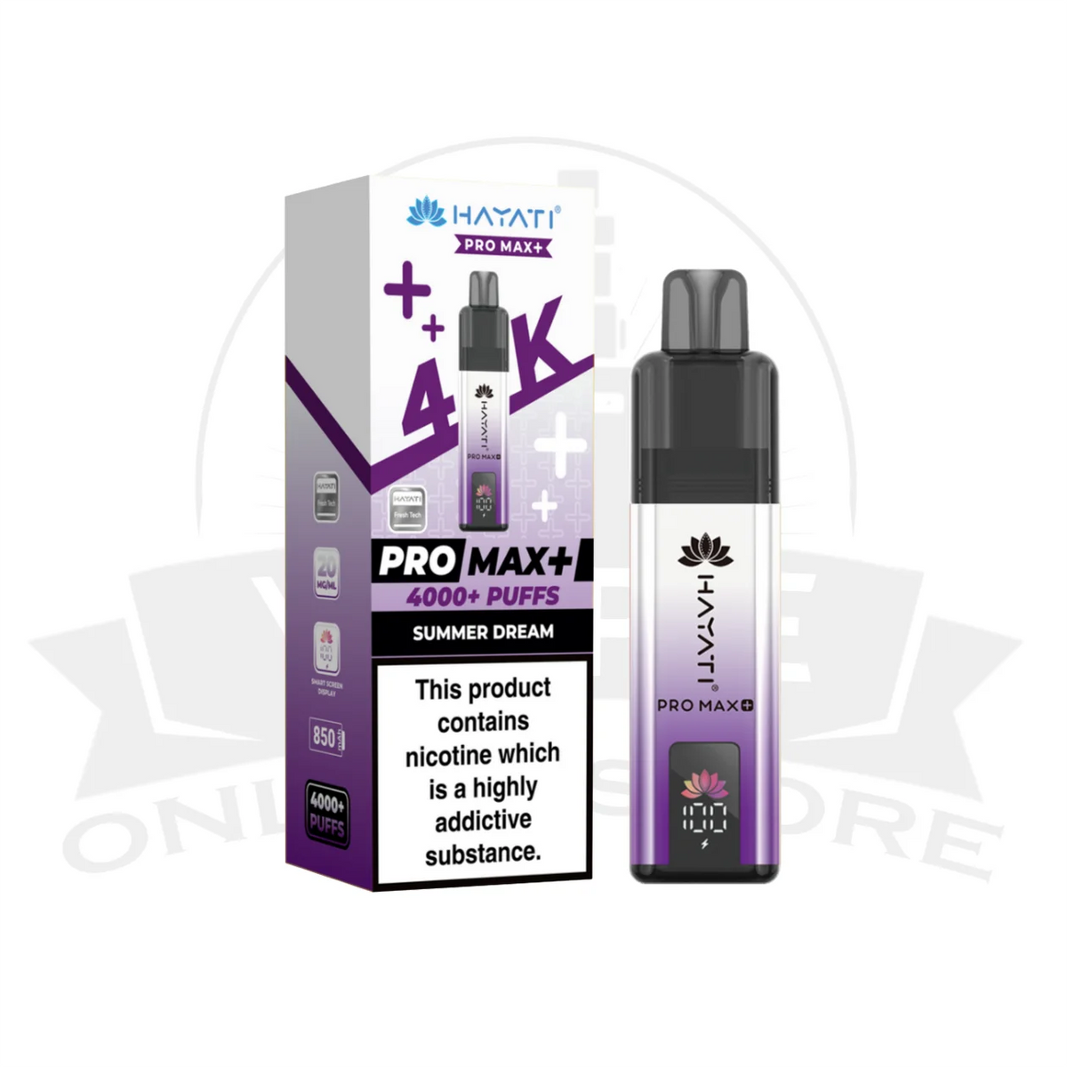 Hayati Pro Max Plus 4000 Prefilled Pod Kit