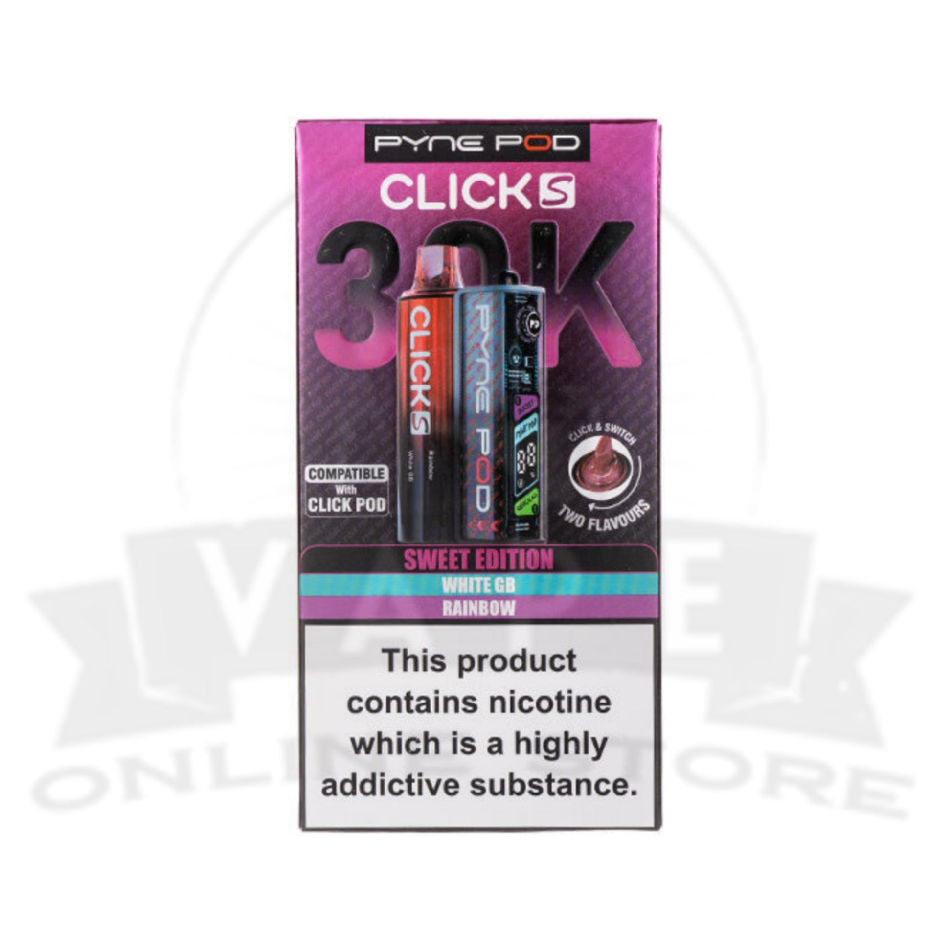 Pyne Pod Click S 30K Pod Kit | Buy Kit Get Pod Free £9.99