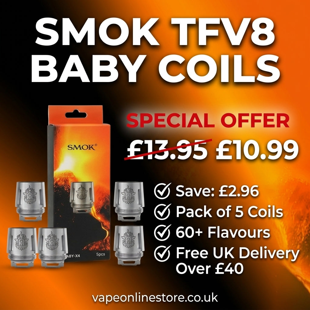 Smok TFV8 Baby Coils | Pack Of 5