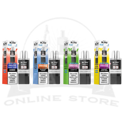 The Crystal Bling The Bling Pro Max 10000 Refill Pods | 3 For £15 Only vape - front view