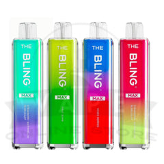 Box Of 10 The Crystal Bling Max 8000 Puffs Vape