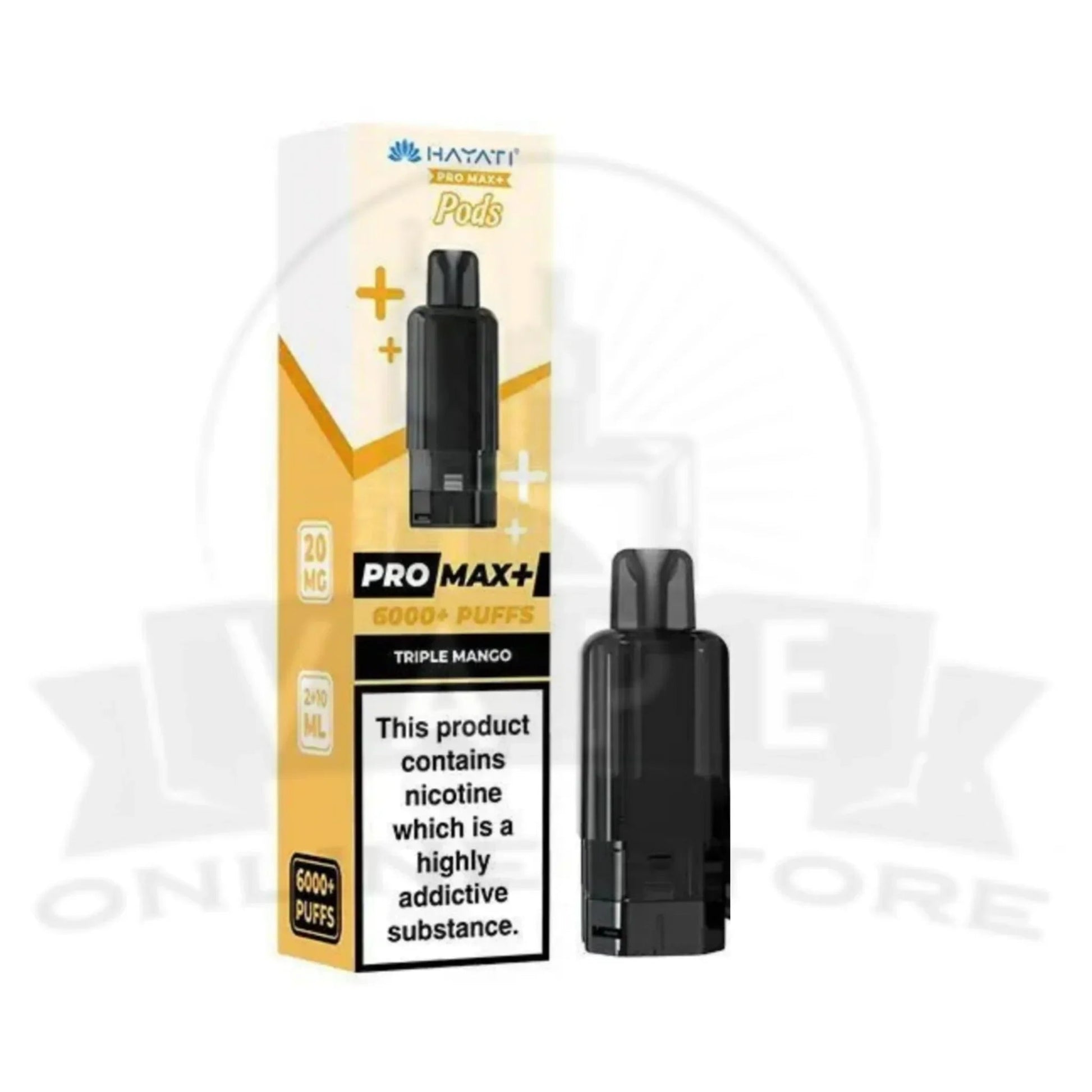 Hayati Pro Max Plus 6000 Pod Kit + 2 Refill Pods | Bundle Vape Deal