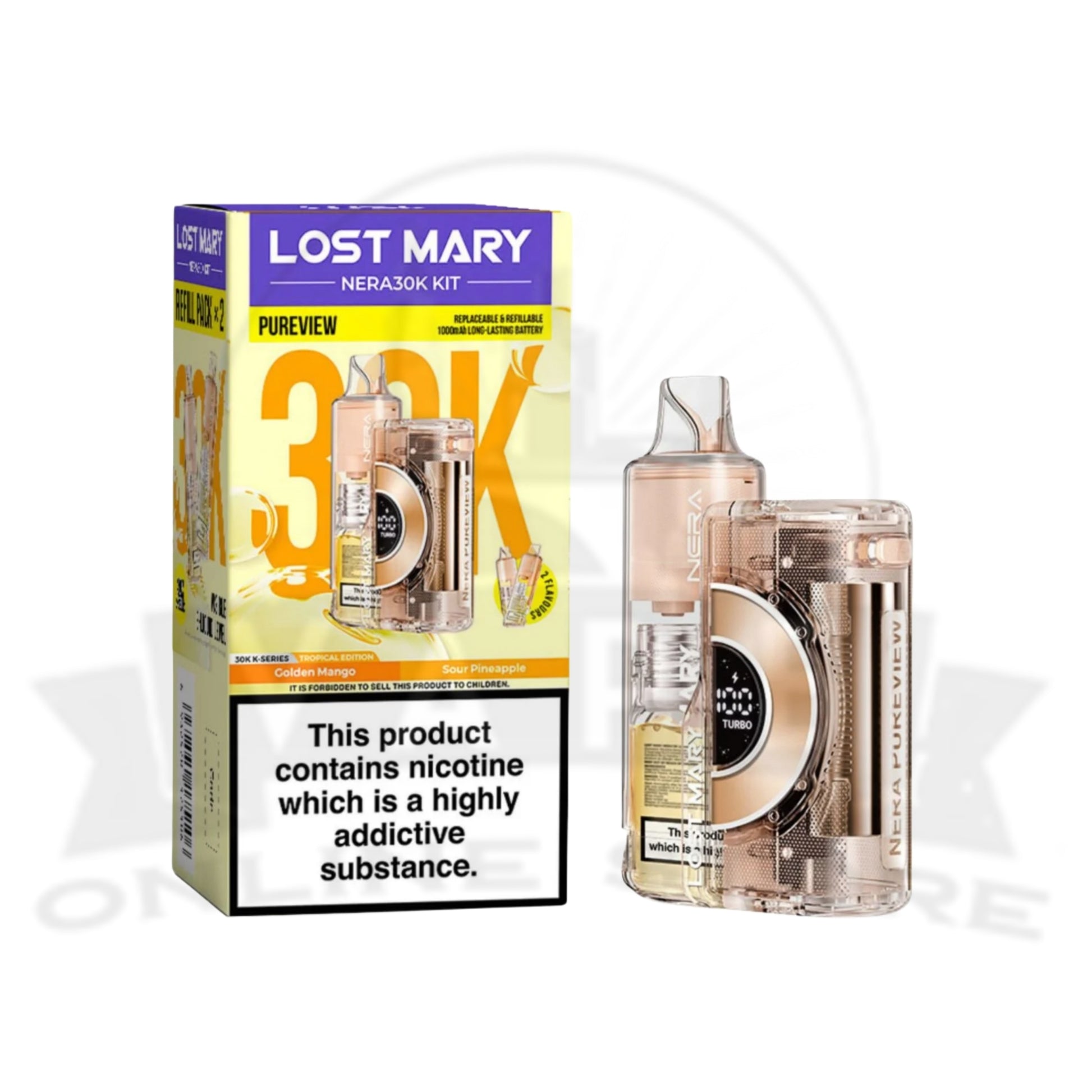 Lost Mary Nera 30K Pureview Prefilled Pod Kit