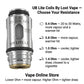 UB Lite Coils By Lost Vape Resistance