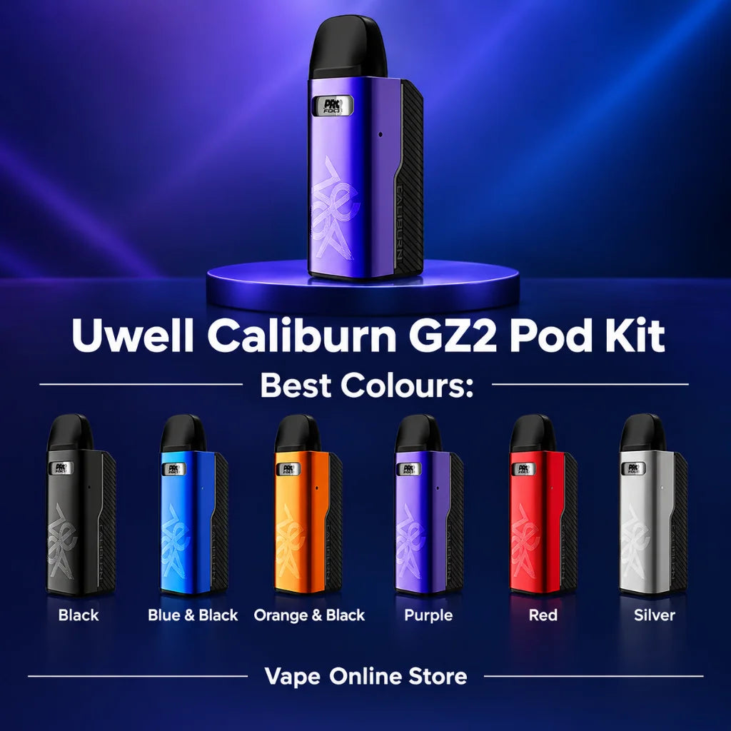 Uwell Caliburn GZ2 Pod Vape Kit Colours