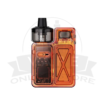 Uwell Crown M Pod Kit in Orange, MTL and DTL twin coil kit