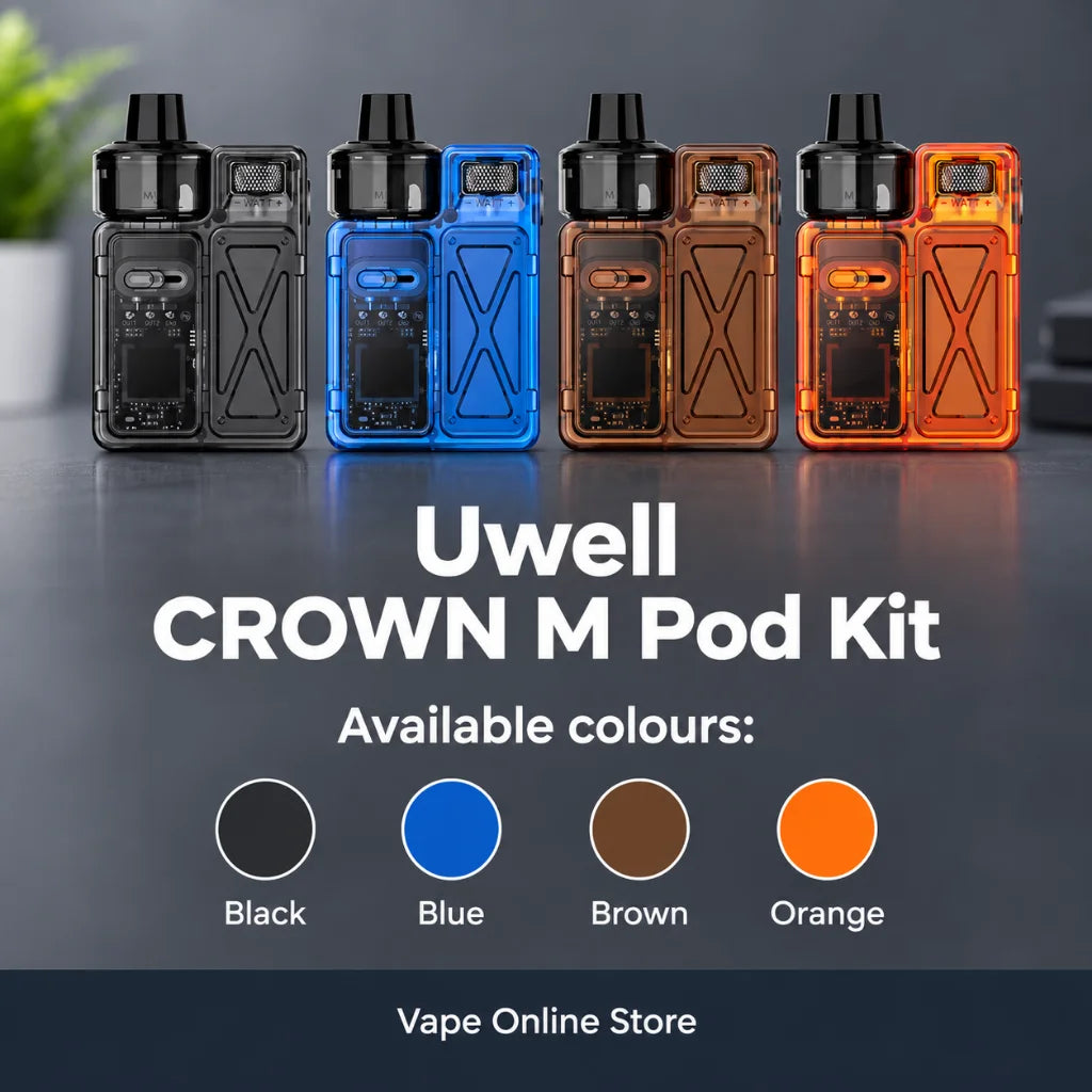 Uwell Crown M Pod Vape Kit Colours