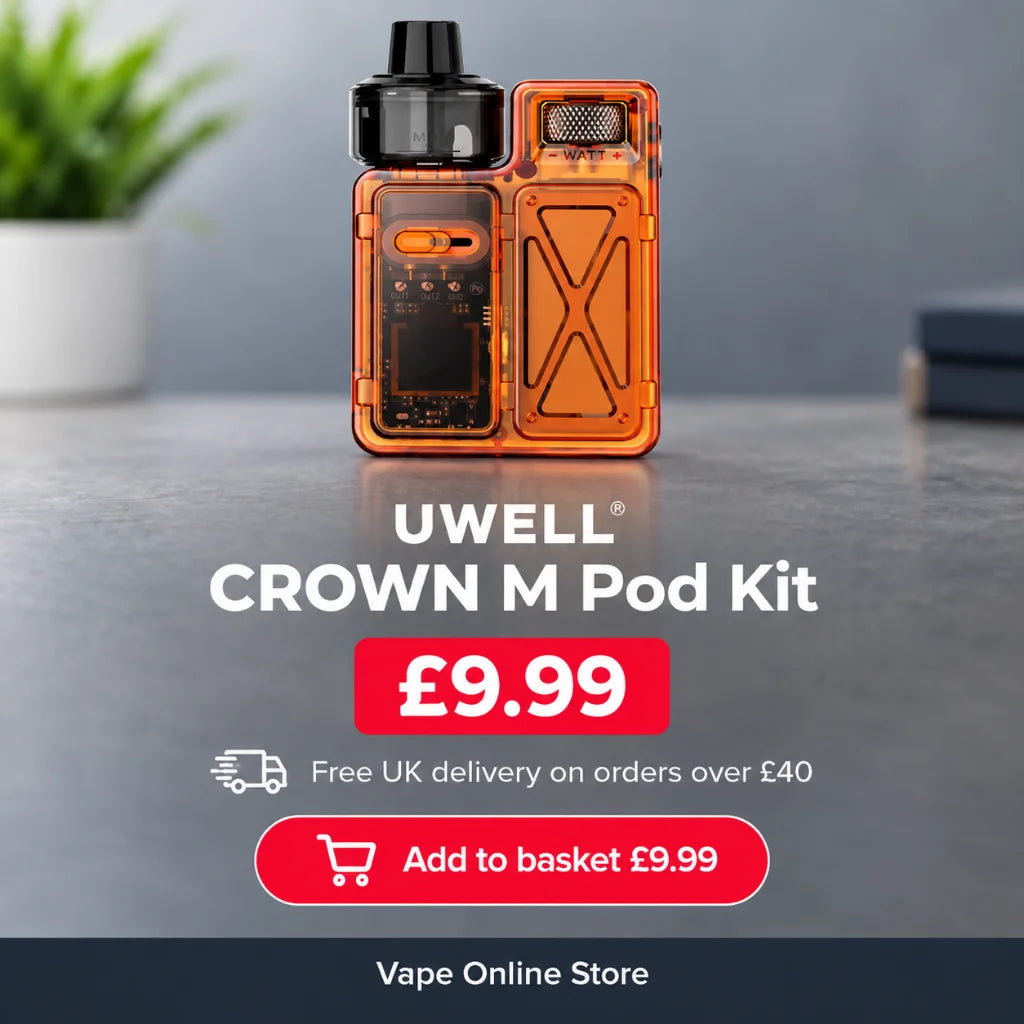 Uwell Crown M Pod Vape Kit Price Offer