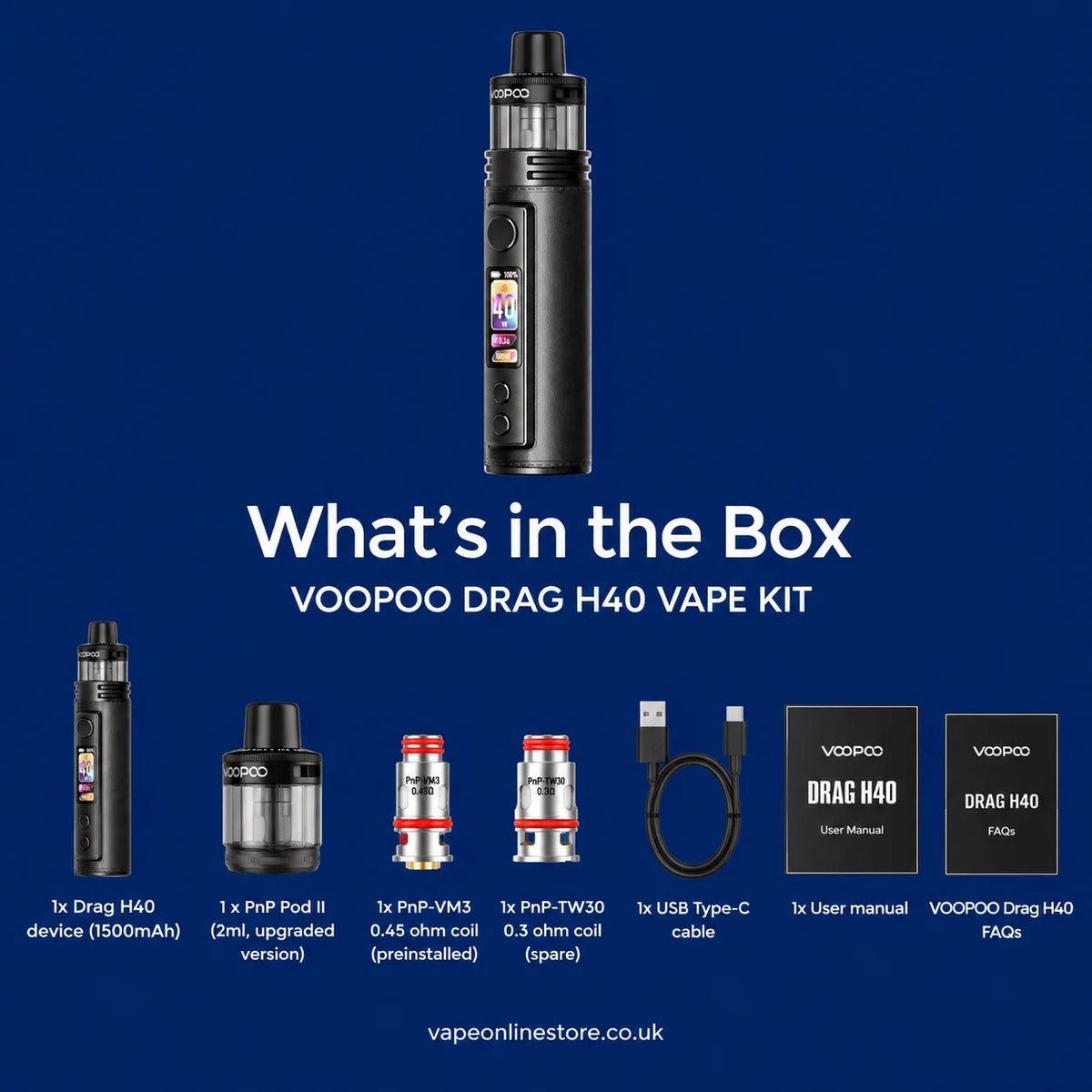 VOOPOO Drag H40 Pod Kit