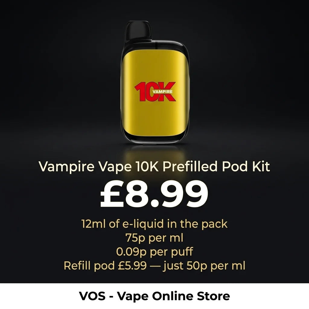 Vampire Vape 10K Prefilled Pod Kit