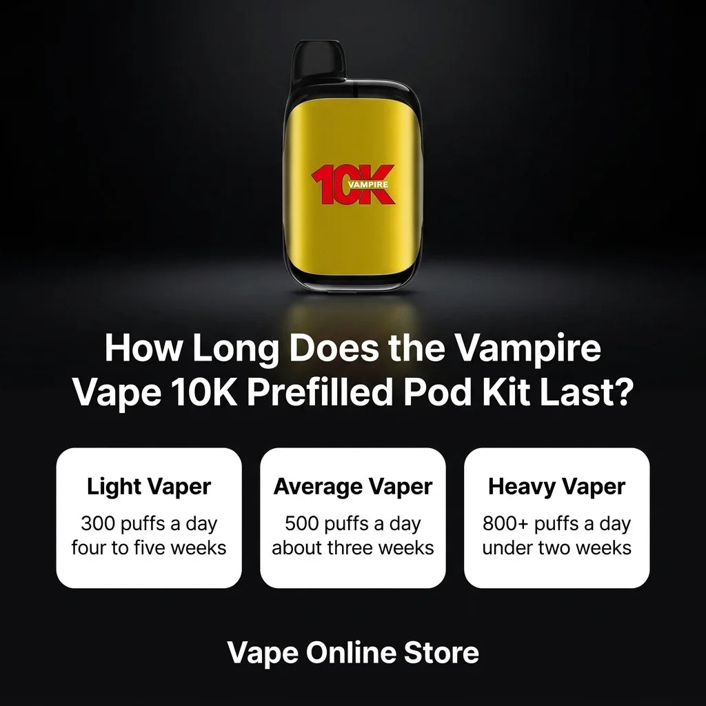 Vampire Vape 10K Prefilled Pod Kit