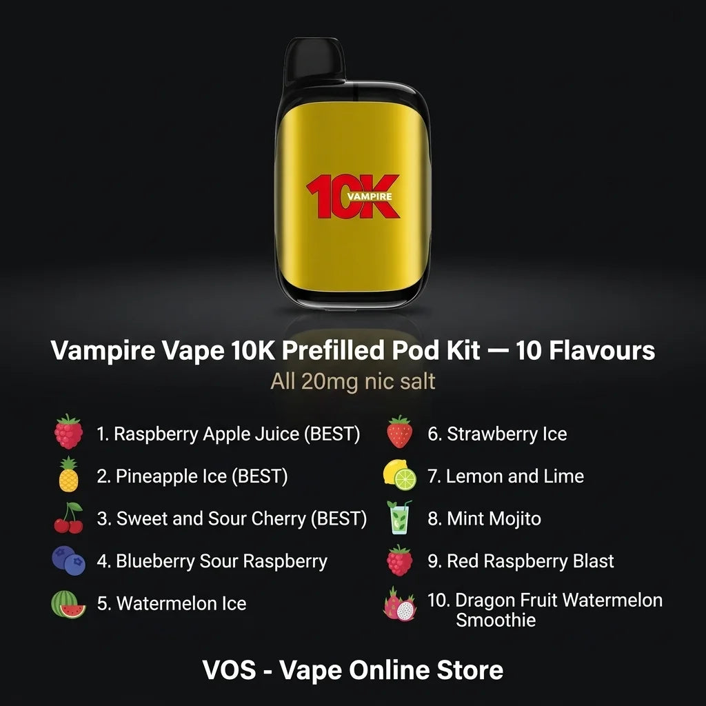 Vampire Vape 10K Prefilled Pod Kit
